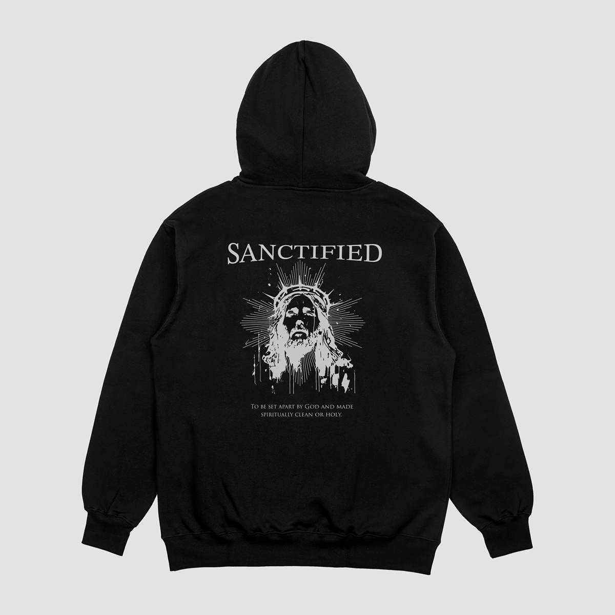 SANCTIFIED – Premium Christian Hoodie